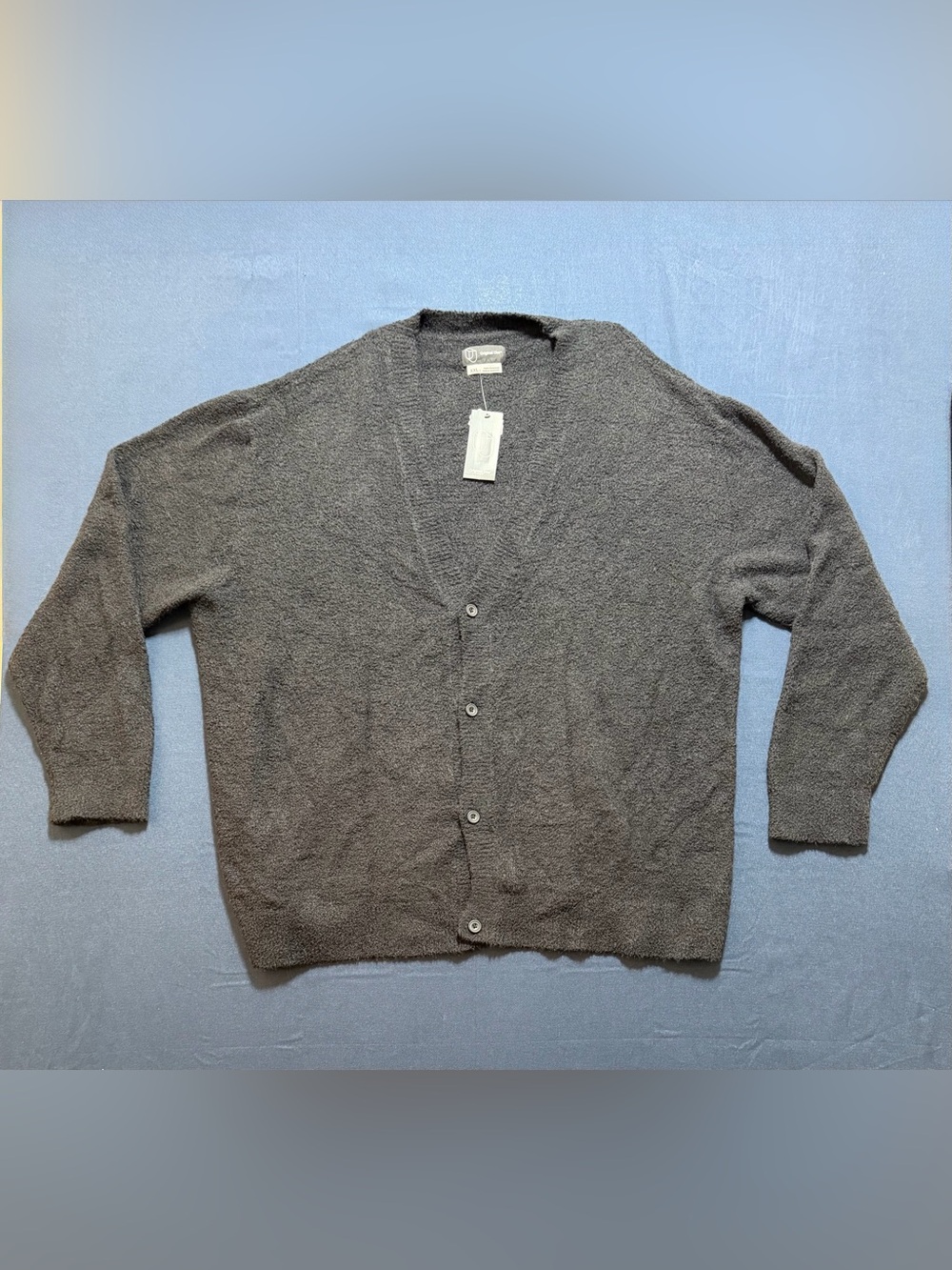 Original Use 100% Nylon Size XXL NWT Black Cardigan Sweater
